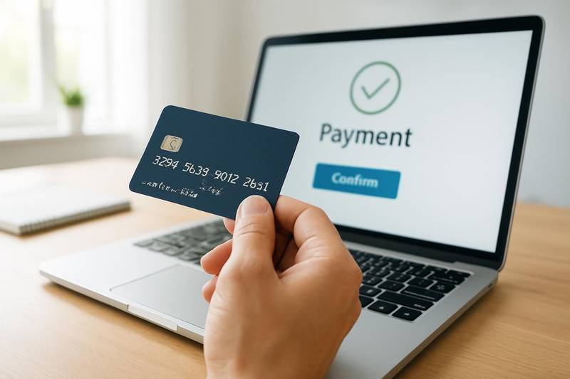 Paying down a credit card balance to lower credit utilization