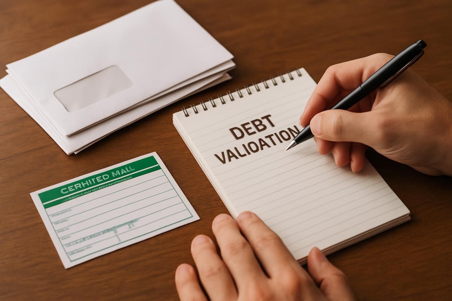 Writing a debt validation letter to a collection agency